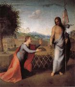 Andrea del Sarto Meeting of Relive Jesus and Mary painting